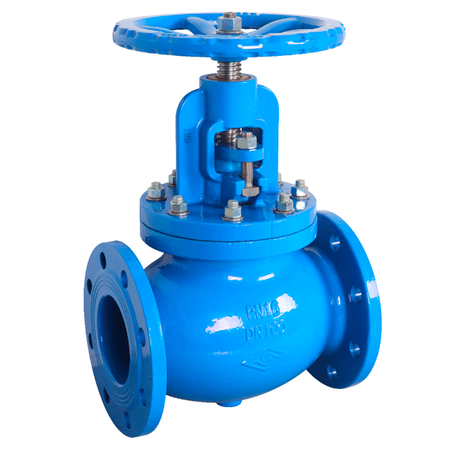 Flanged hard seal globe valve