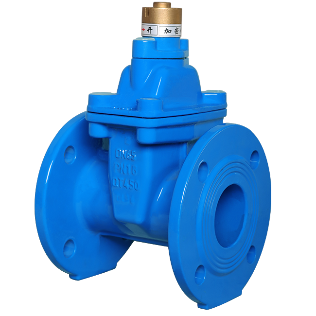Flange Non-rising Stem Soft Seal Magnetic Encrypted Gate Valve