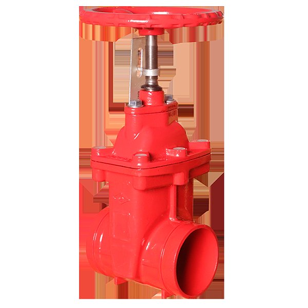 Grooved Non-rising Stem Soft Seal Visibility Gate Valve
