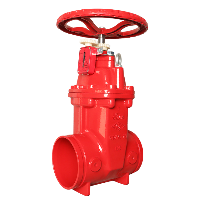 Grooved Non-rising Stem Soft Seal Signal Gate Valve