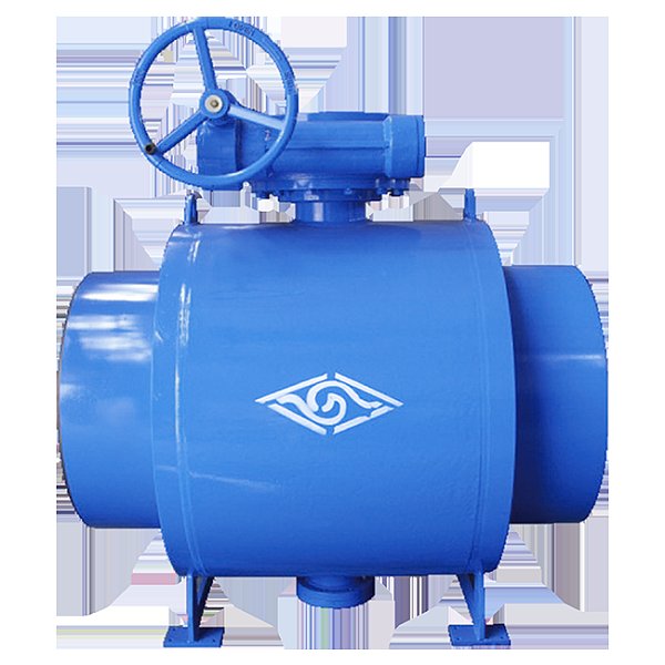 Fixed welded reduced - bore ball valves