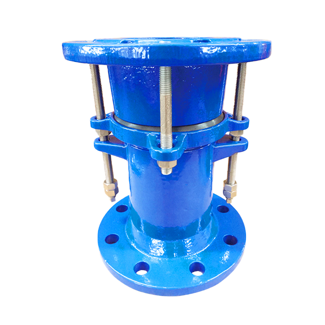 Double flange limit expansion joint