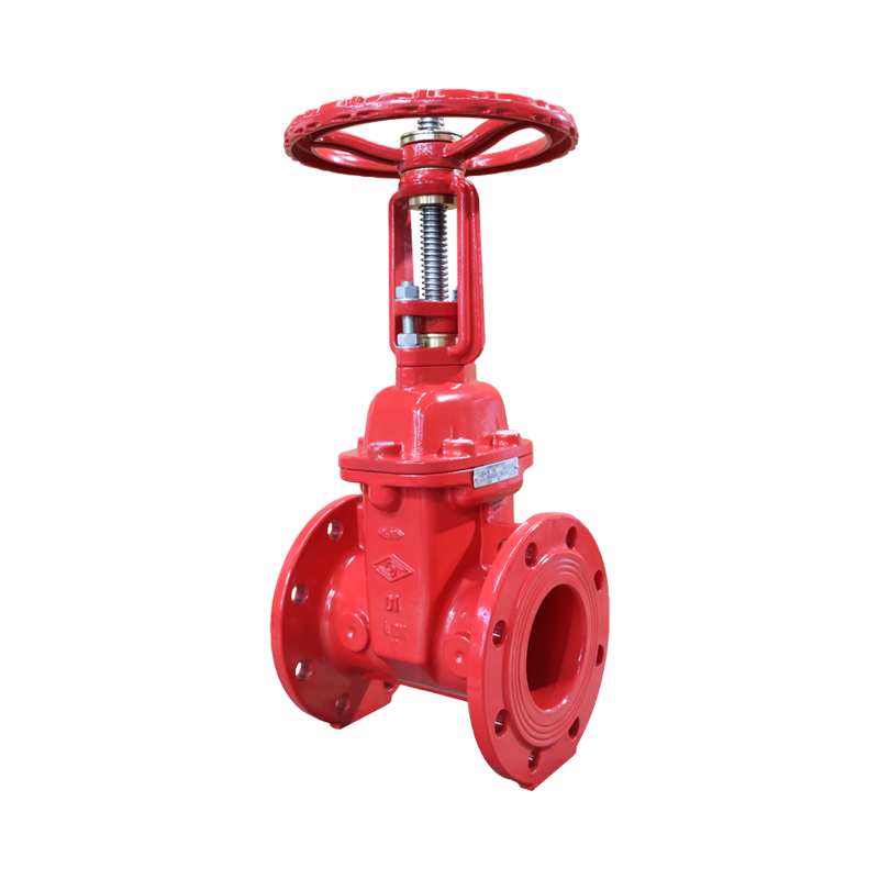 Flange rising stem soft seal gate valve