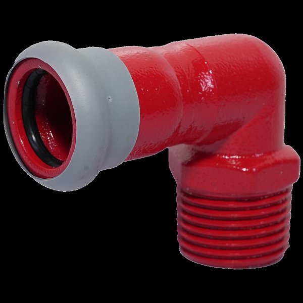 RD90MZ/RD90RMZ 90°short elbow with male thread