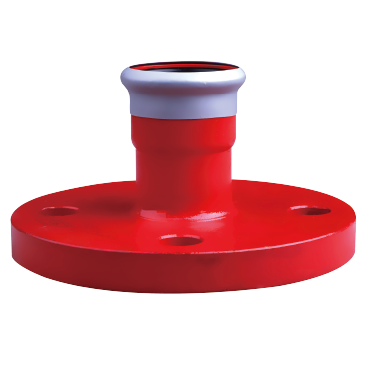 RDDSL-ANSI Adapter flange with pressing socket