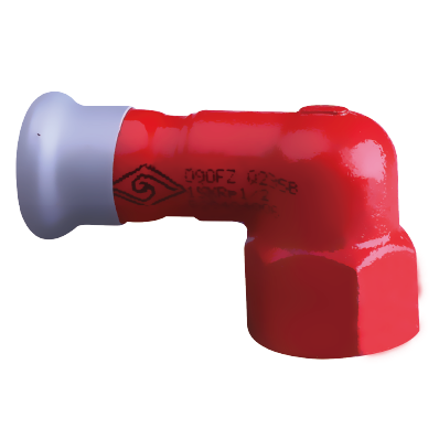 RD90FZ/RD90RFZ 90°short elbow with female thread