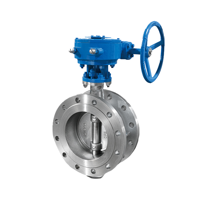Chinese Standard Triple eccentric flange connection butterfly valve