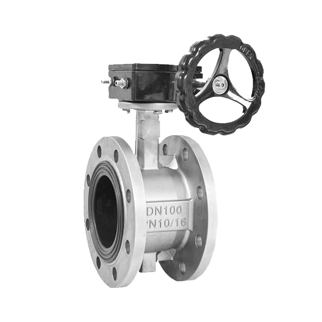 Soft Sealing Flanged Butterfly Valve