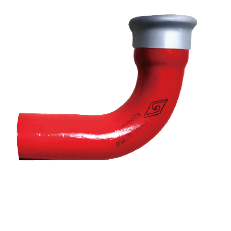 RD90D 90°elbow with plain end