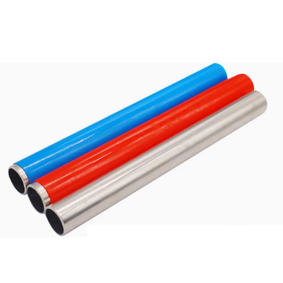 Plastic-coated thin-walled stainless steel pipe