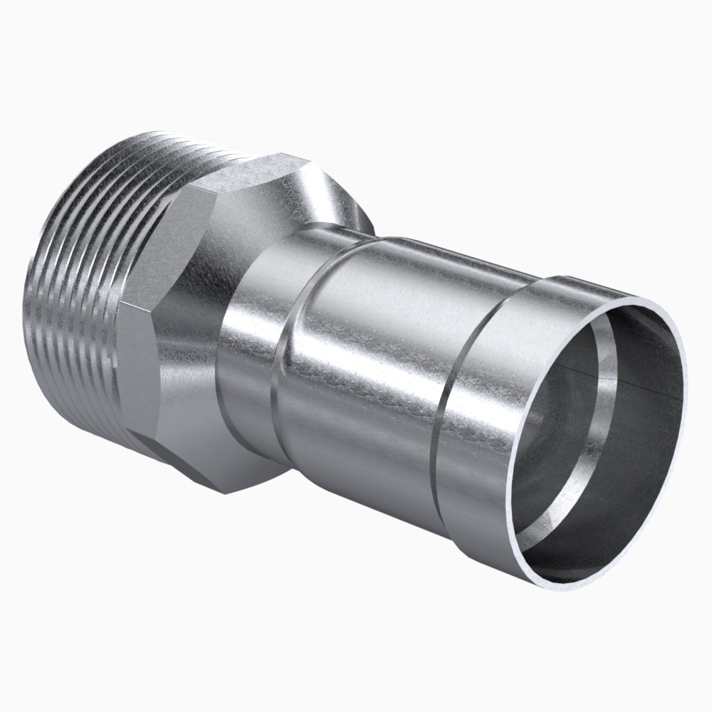 Male Thread Straight Coupling