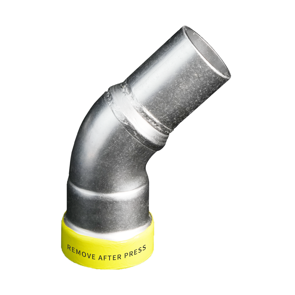 C45DG 45°elbow with plain end