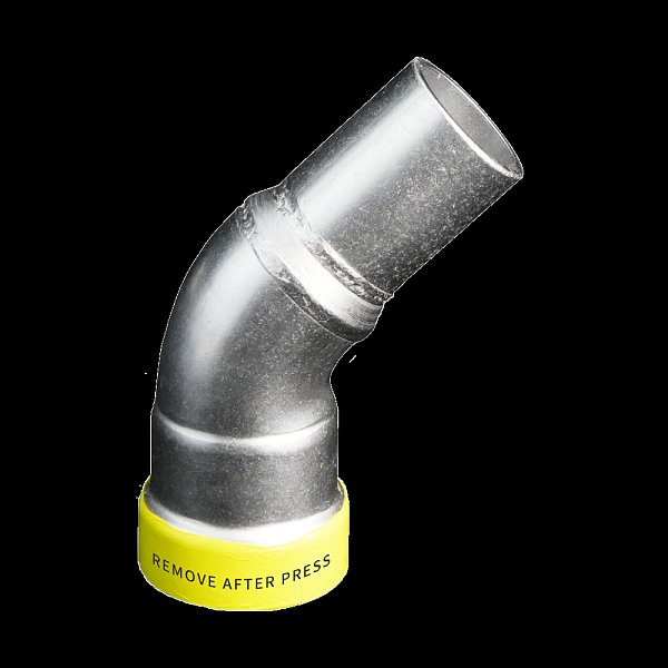 C45DG 45°elbow with plain end