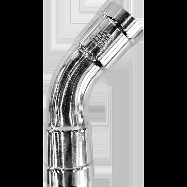 Stainless steel 45° elbow