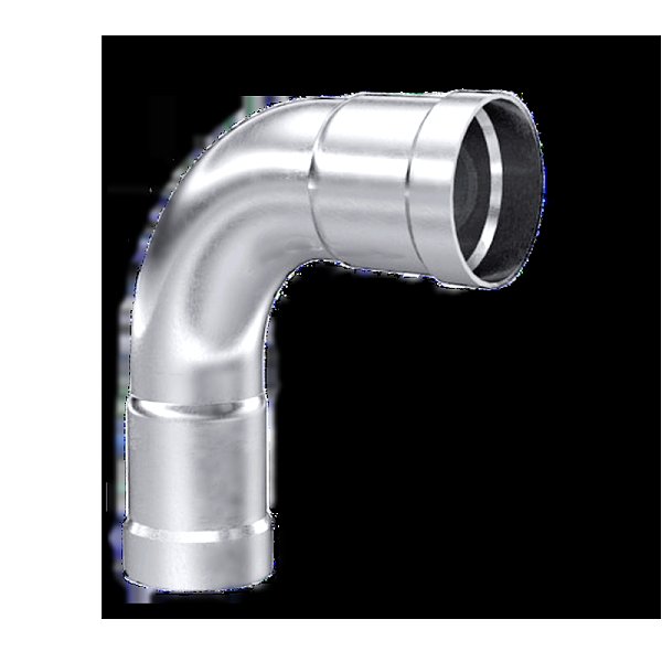 Stainless steel 90° elbow