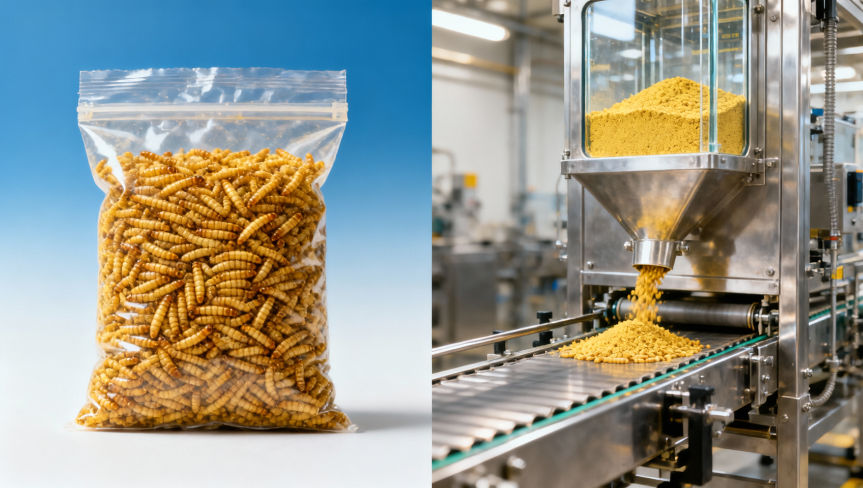 What market signals indicate dried mealworm is shifting from novelty to necessity in pet food?