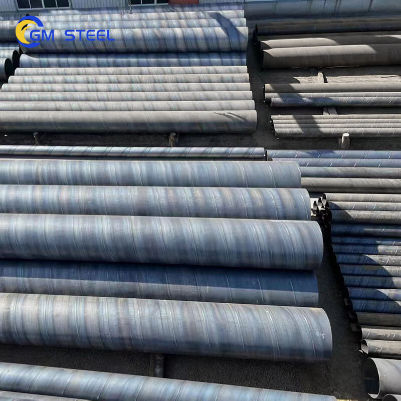SSAW/SAWH Pipe GB/T9711 Large Diameter Q235B  Spiral Welded Carbon Steel Pipe