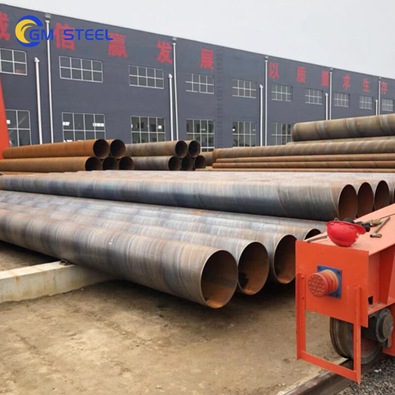 SSAW/SAWH Pipe GB/T9711 Large Diameter Q235B  Spiral Welded Carbon Steel Pipe