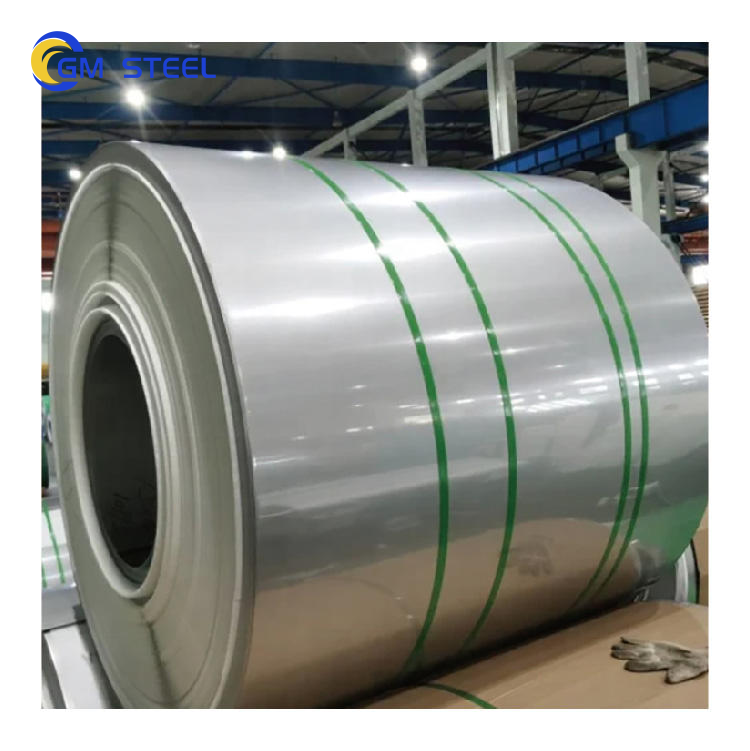 SA240 Stainless Steel Coil in Mirror Finish 430 BA 4x8 Coil