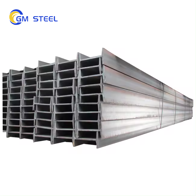 H Beam Building Metal Material Cut Into T bar Steel I Beam Railway Building