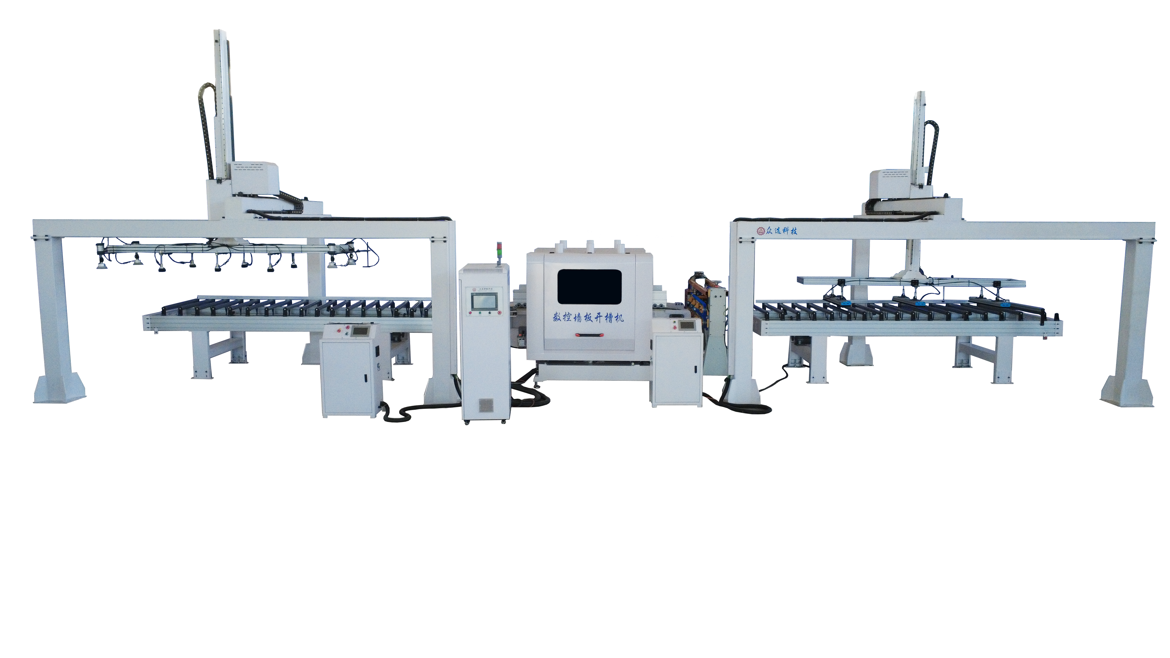 WPC Wall Panel slotting lines