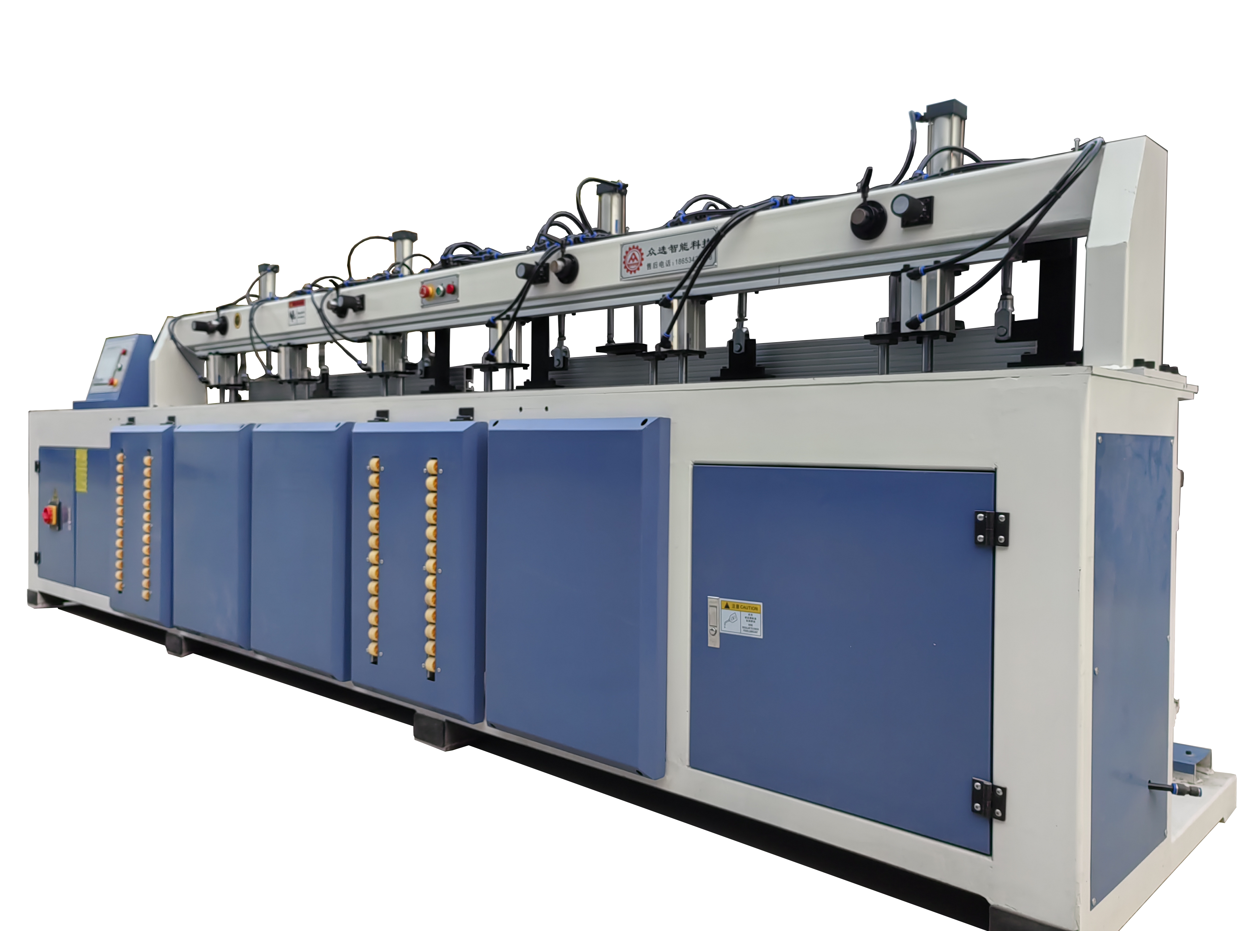 CNC Single Side 1 Axis Wall Panel Slotting Machine
