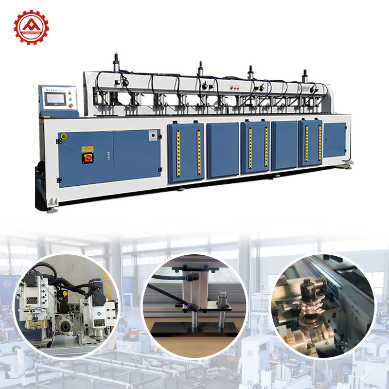 整机+三档 CNC Single Side 3 Axis Wall Panel Slotting Machine