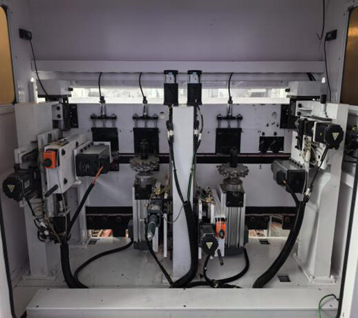 CNC Double Sides 8-Stations Wall Panel Slotting Machine
