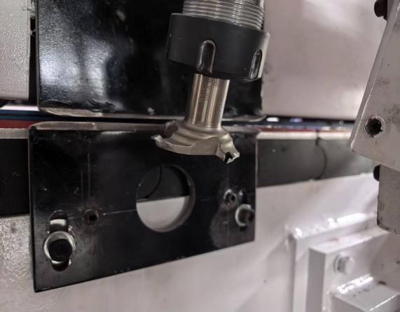 CNC Double Sides 8-Stations Wall Panel Slotting Machine