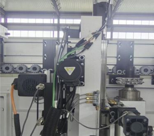 CNC Double Sides 4-Stations Wall Panel Slotting Machine