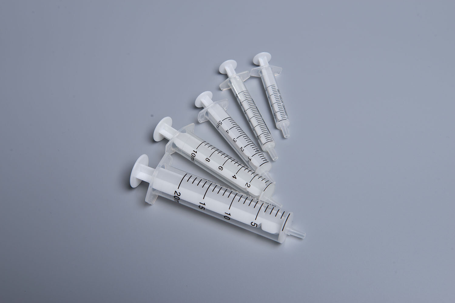 disposable 2-part syringe set