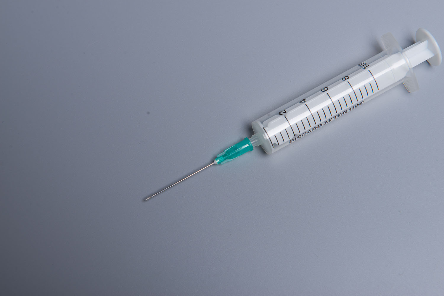 disposable 2-part syringe set