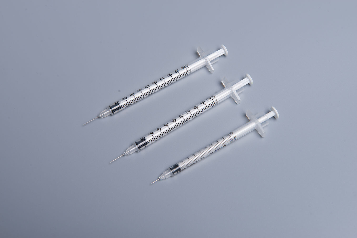 disposable 2-part syringe set
