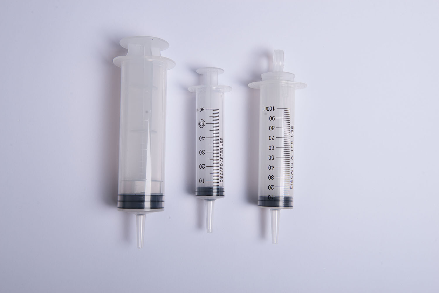 disposable 3-part syringe set