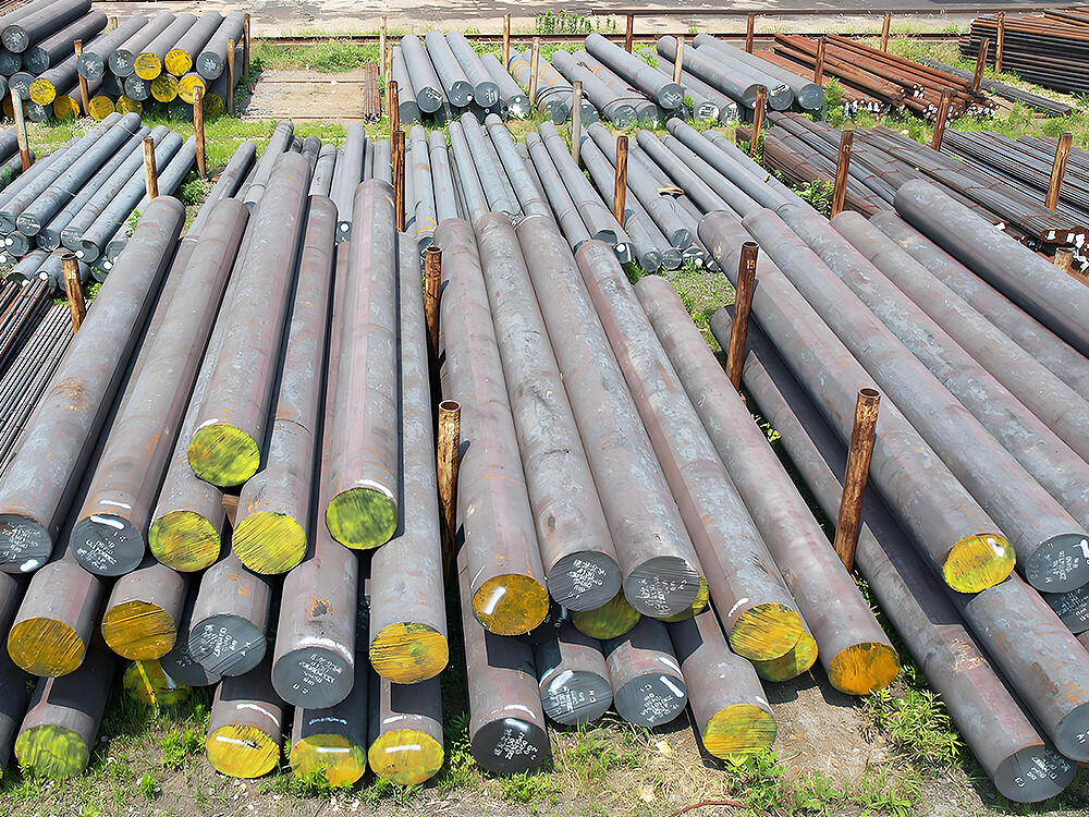 Barras redondas de acero al carbono