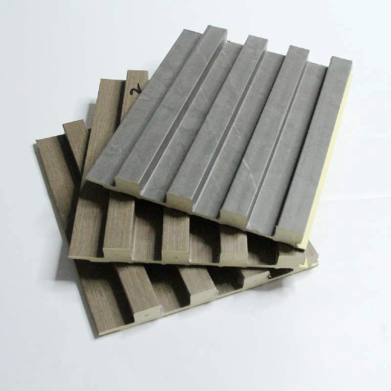 Interior Home Decoration Soundproof Wall 3d Panel Wpc Wall Panel Fluted Wall Cladding Designs