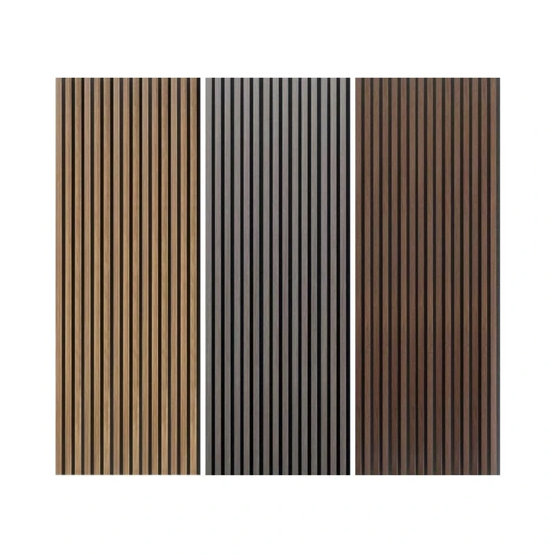 High Density Wooden Polyester Fiber MDF Lightweight Soundproof Acoustic Wall Panels High Density Wooden Polyester Fiber MDF Lightweight Soundproof Acoustic Wall Panels