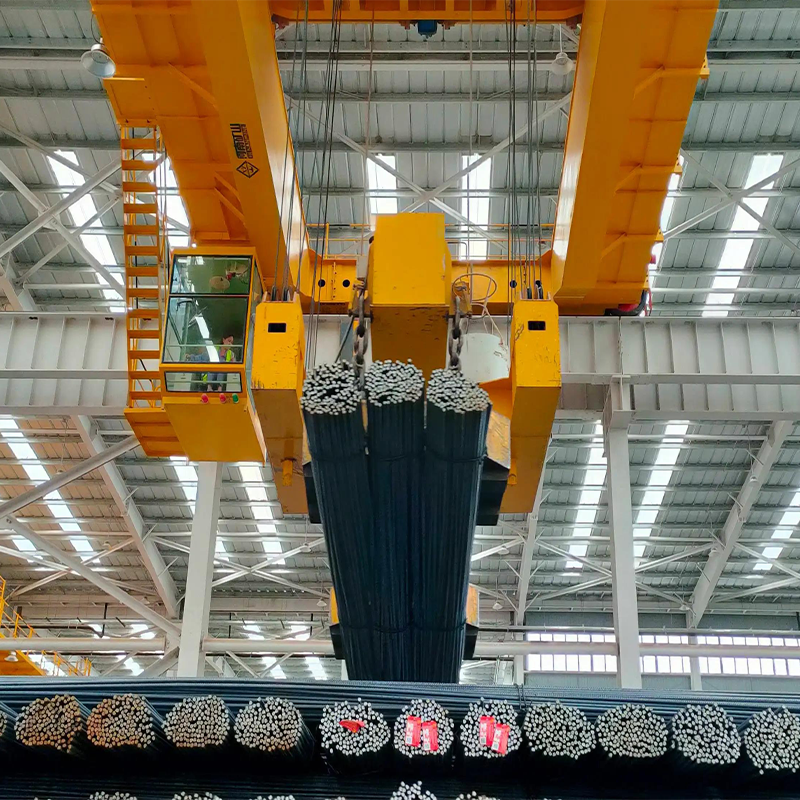 Steel Bar Packing Process