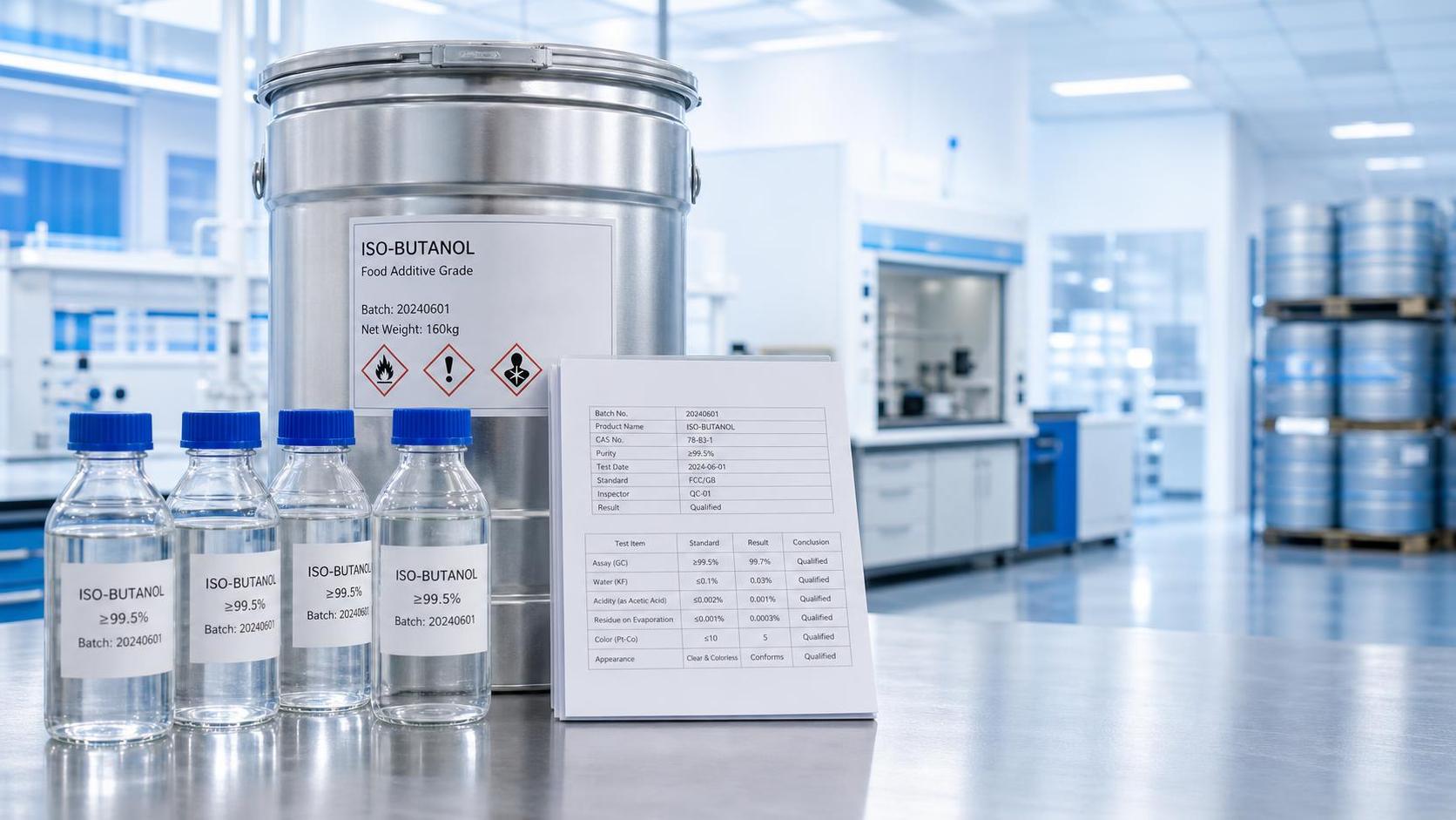 Isobutanol pour additifs alimentaires : points de conformité à vérifier avant utilisation Isobutanol pour additifs alimentaires : points de conformité à vérifier avant utilisation