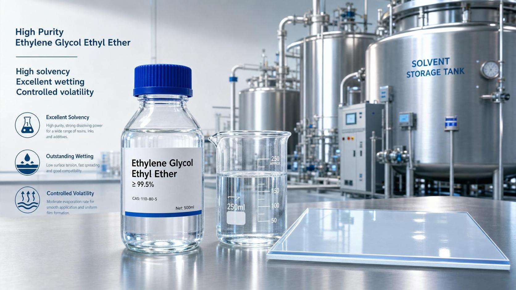 Éther éthylique de l’éthylène glycol : quand le pouvoir solvant l’emporte sur le taux d’évaporation