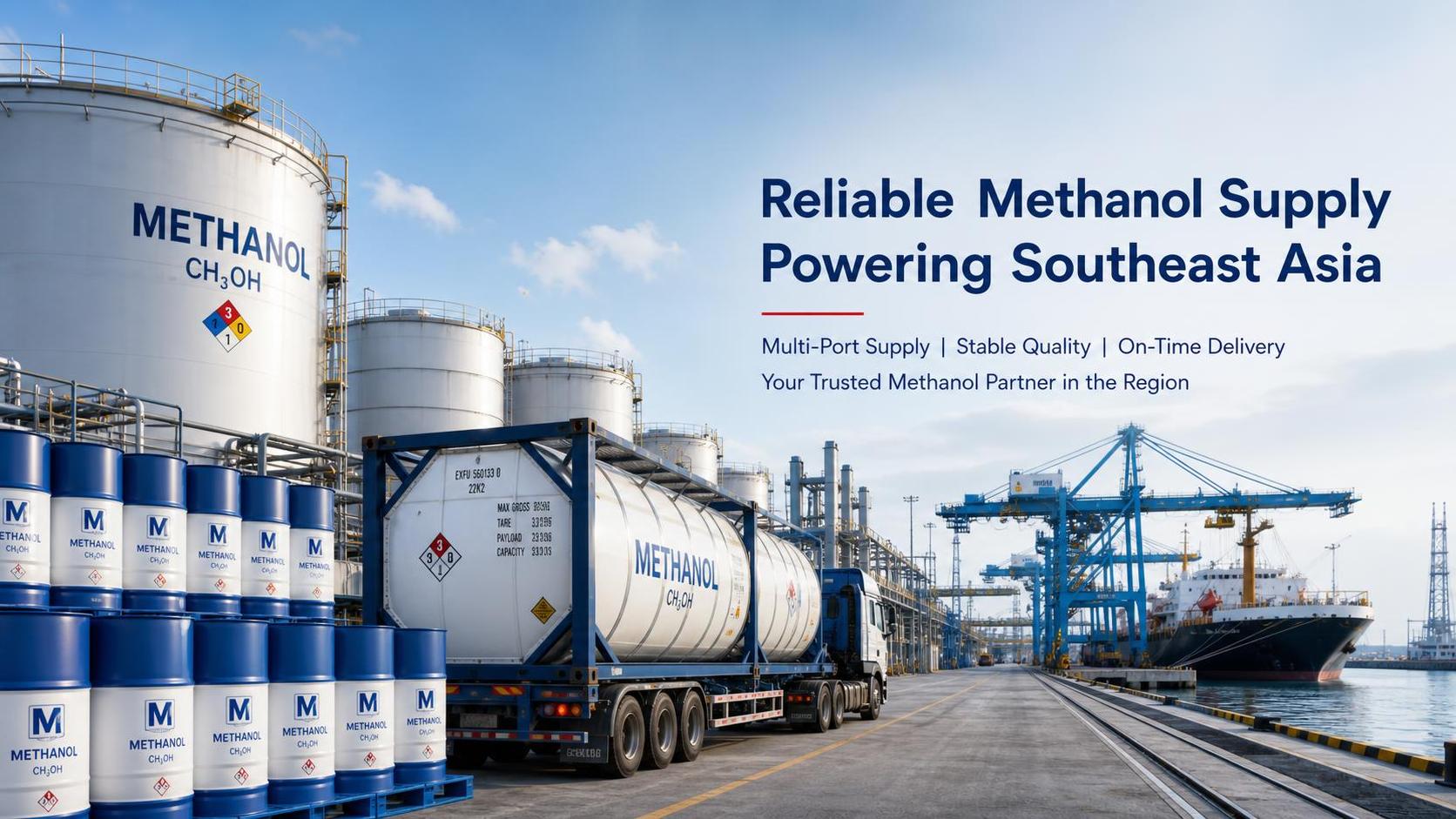 Comment choisir un distributeur de méthanol en Asie du Sud-Est en fonction de sa couverture d’approvisionnement