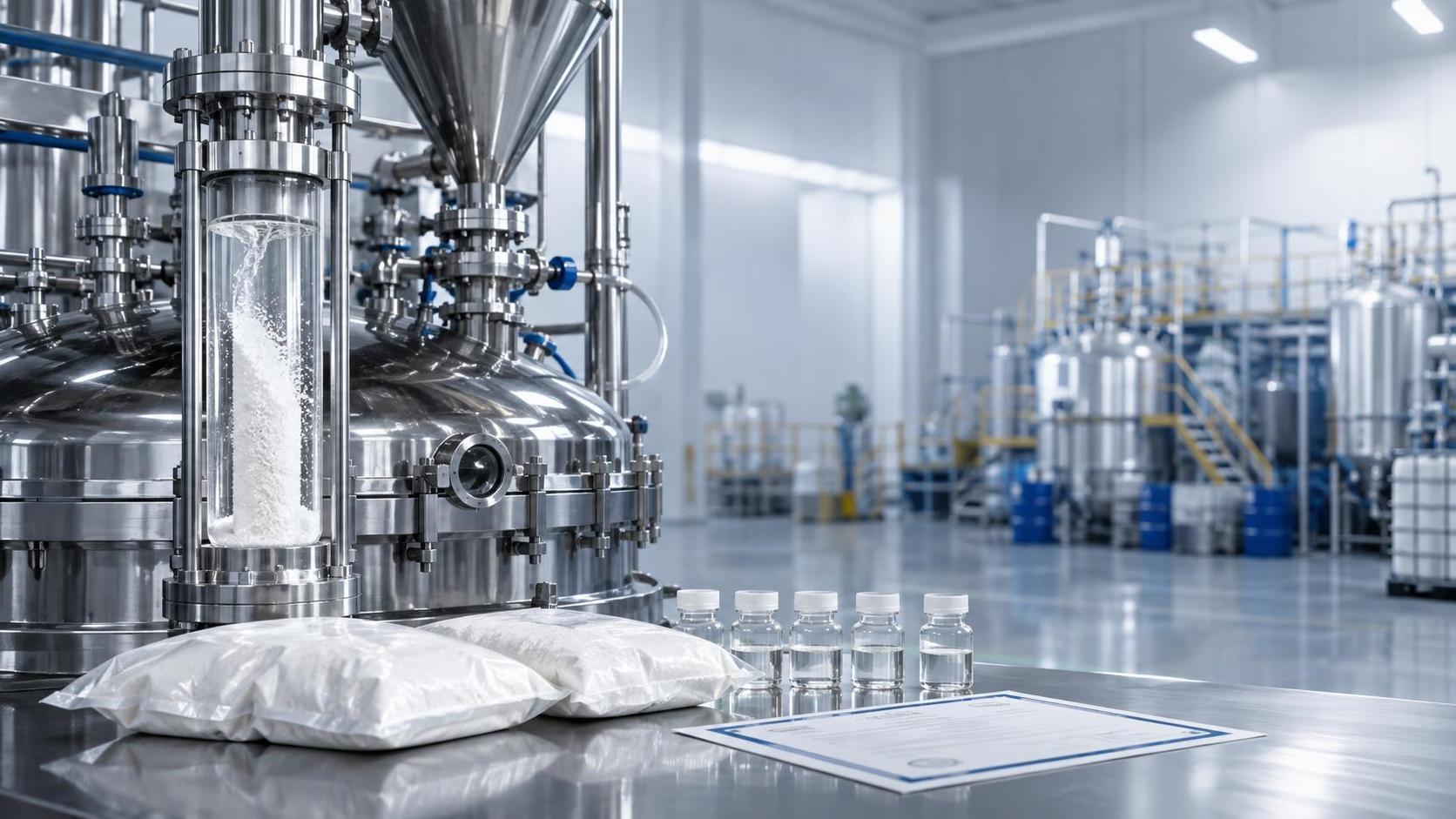 Sélection de la mélamine pour la production de résines : pureté, solubilité et traçabilité