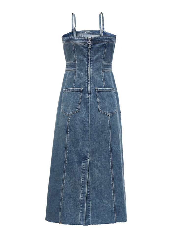 Denim camisole dress 6
