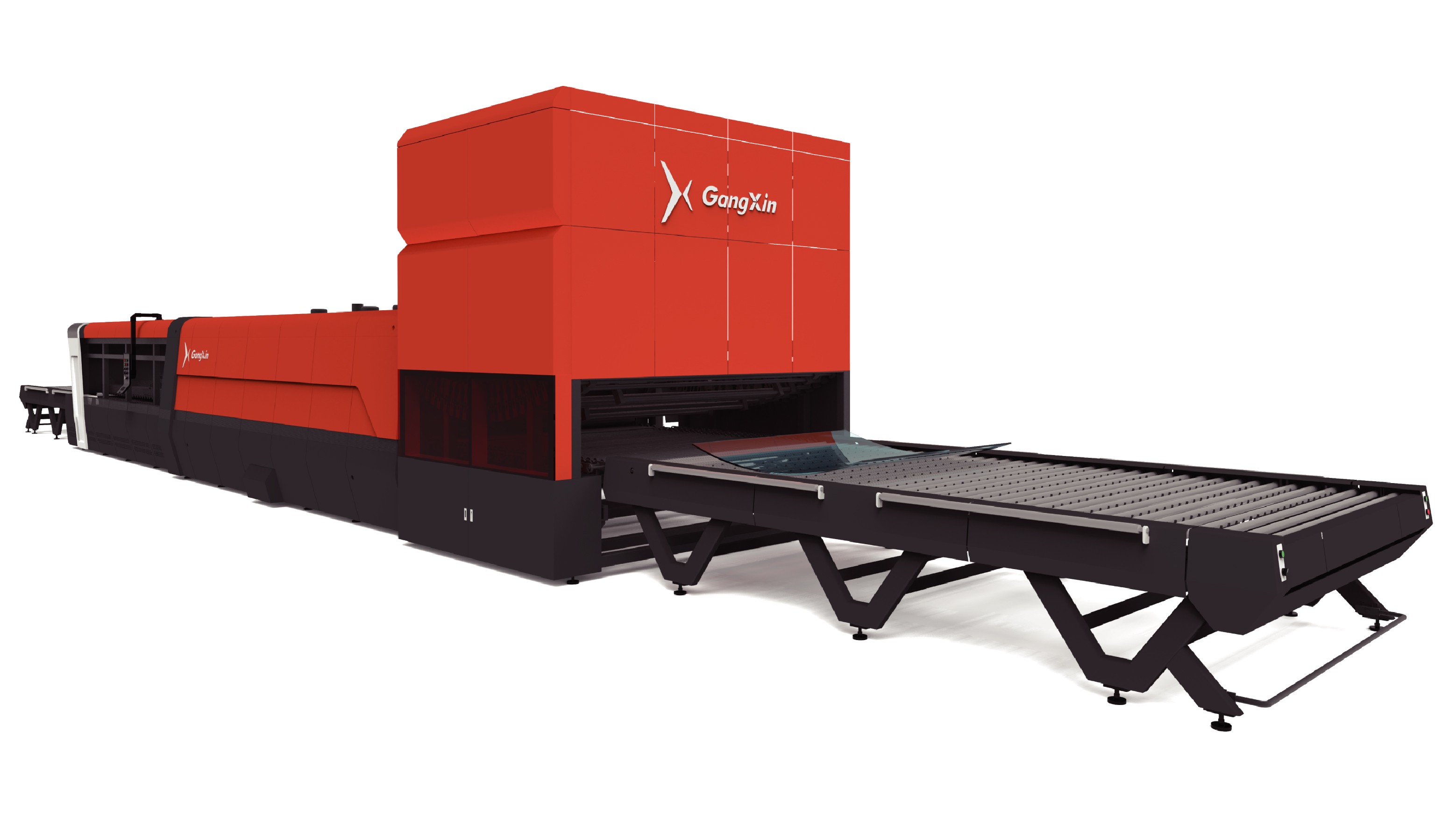 GX-YC  Horno de curvado longitudinal y templado 