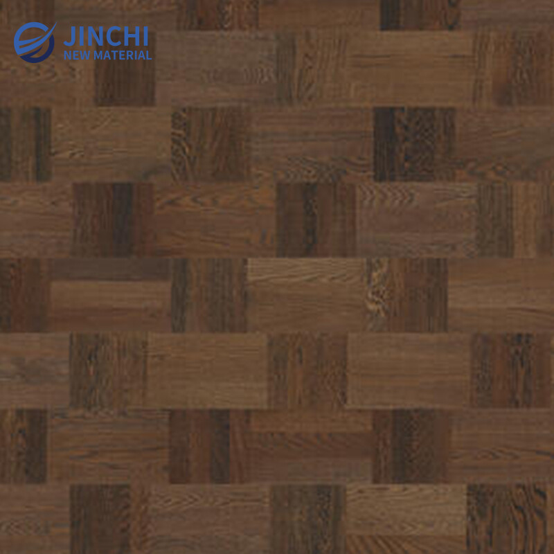 Natural Oak Checkered Parquet