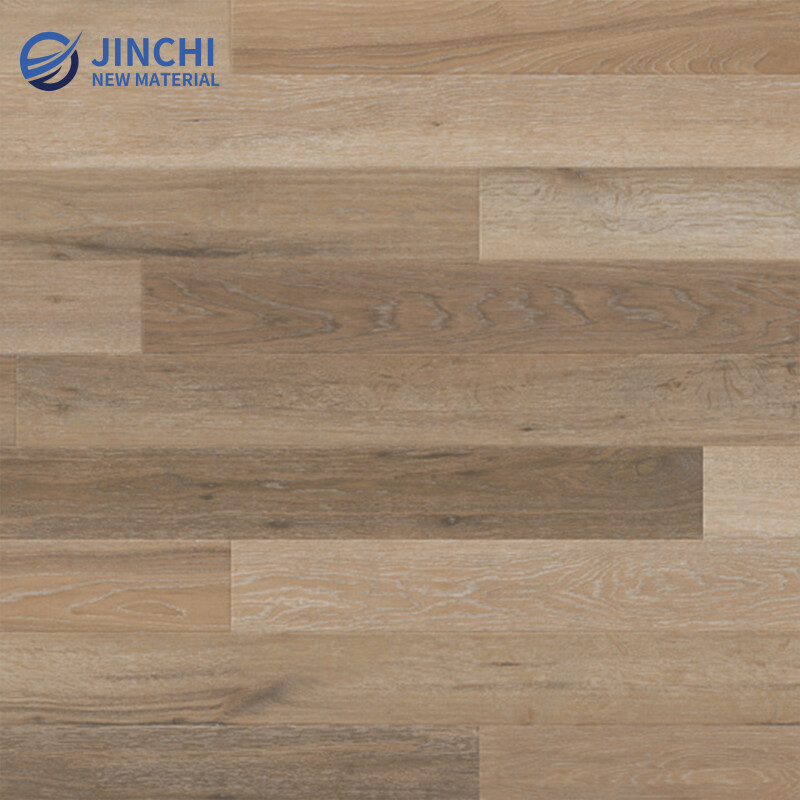 Golden Brown Adhesive LVT Flooring