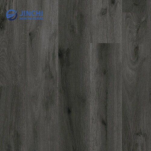 Black-Gray Wood Grain 6mm SPC Flooring