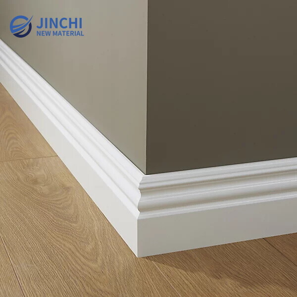 Cylindrical Primed Skirting Board