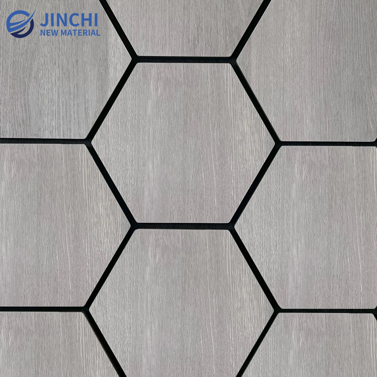 Gray Walnut Hexagon Panel