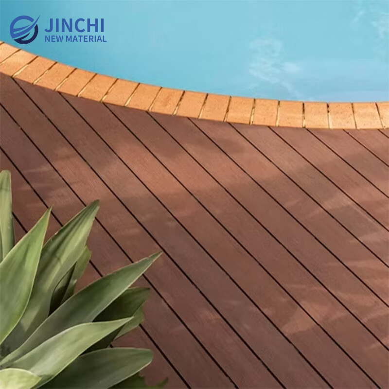 Customizable Woodgrain Color Outdoor Flooring